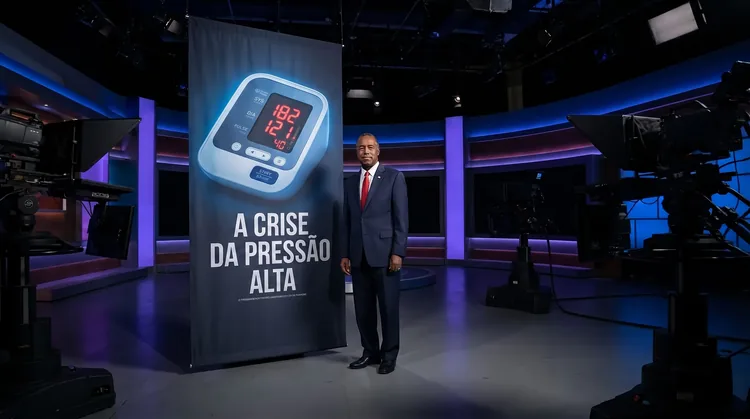 Dr. Wilson Athayde no estúdio do programa