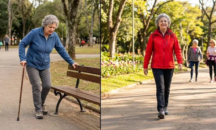 Antes e depois da Luiza
